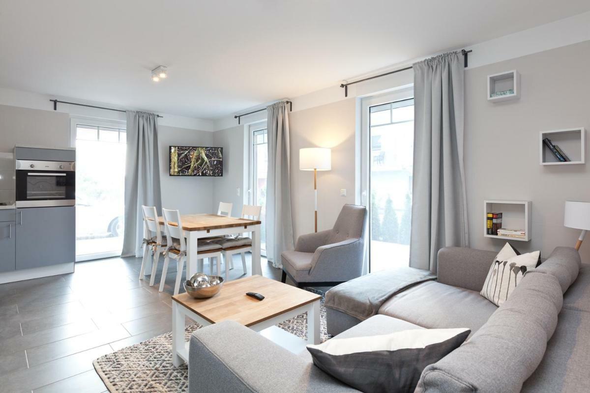 Apartment Unter Den Kiefern Röbel Esterno foto